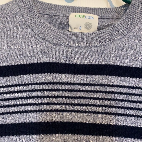 Crew Cuts Soft Gray Sweater Boys Size 8 - Picture 2 of 4
